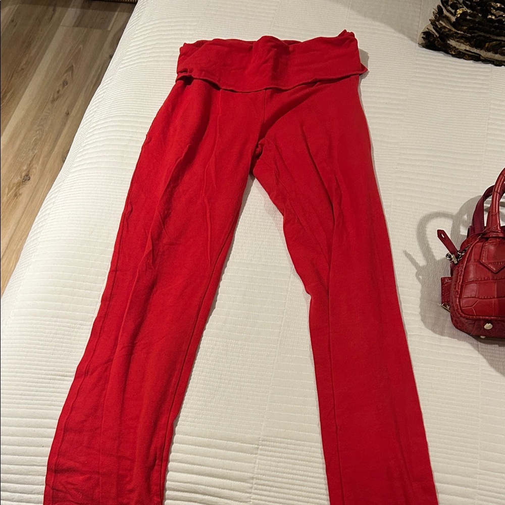 Skims fold over leggings